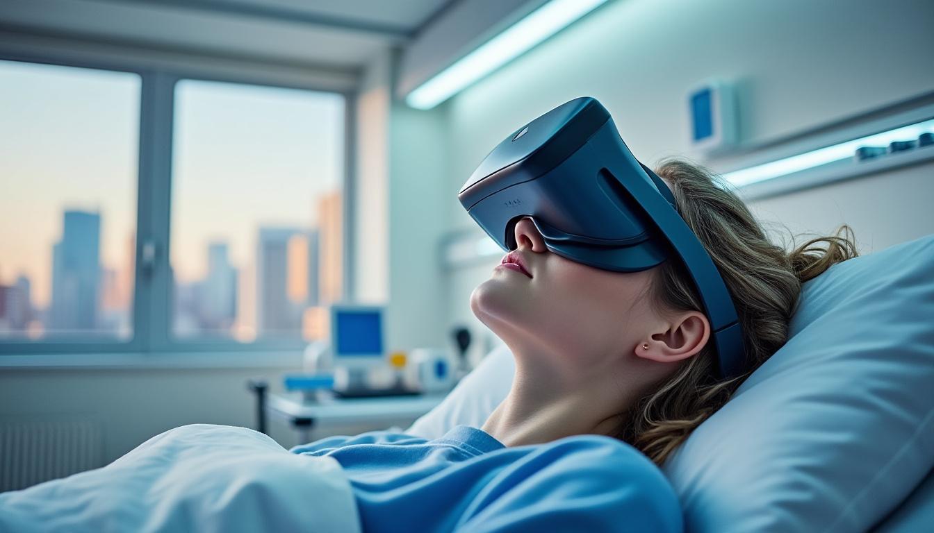 découvrez comment à bagnères-de-bigorre, l'utilisation de casques de réalité virtuelle permet de soulager efficacement la douleur des patients et d'améliorer leur confort pendant les soins.
