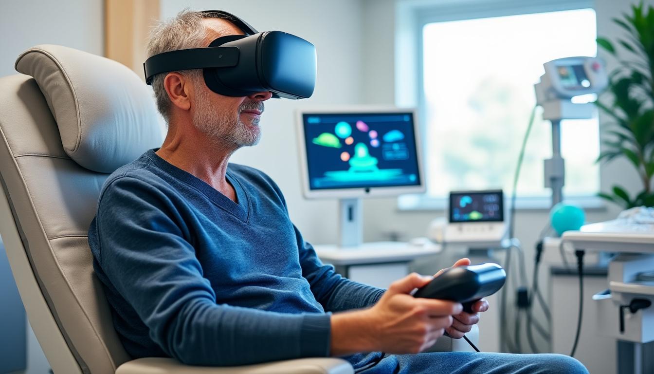 découvrez comment la réalité virtuelle transforme la réhabilitation après un avc : technologies immersives, exercices personnalisés et récupération accélérée pour améliorer la qualité de vie des patients.