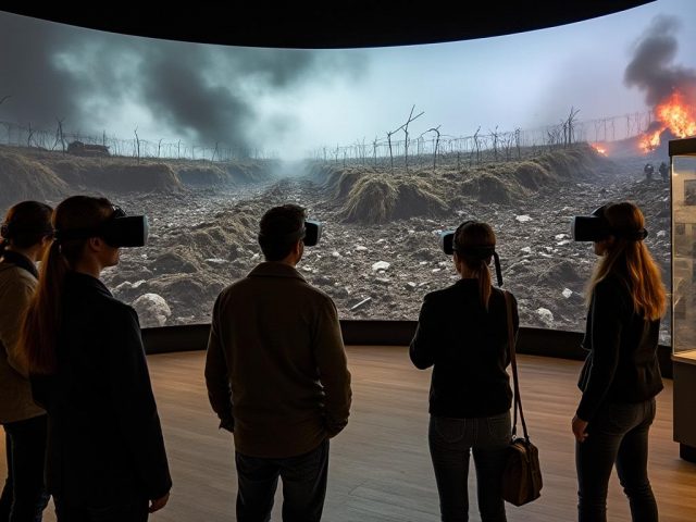Explorez l’Enfer de Verdun grâce au film immersif en réalité virtuelle « Champ de bataille » au Musée de la Grande Guerre de Meaux