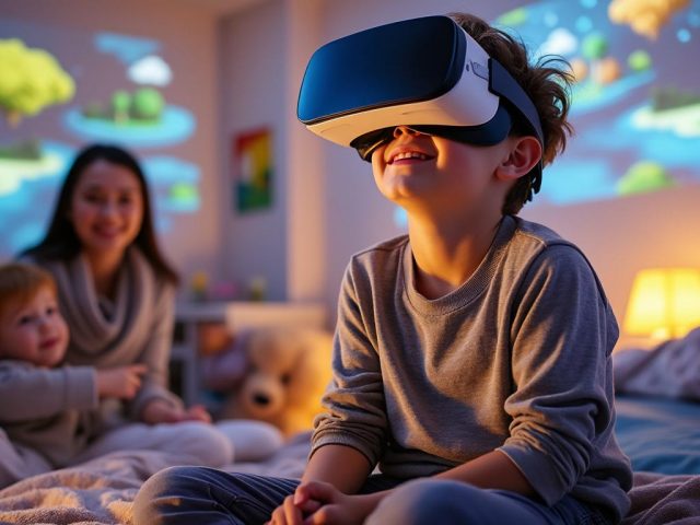 La réalité virtuelle, un allié contre la peur des traitements cancéreux chez mon fils