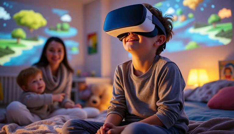 découvrez comment la réalité virtuelle aide à réduire la peur et l’anxiété des enfants face aux traitements contre le cancer, grâce à une expérience immersive et rassurante pour les jeunes patients comme mon fils.