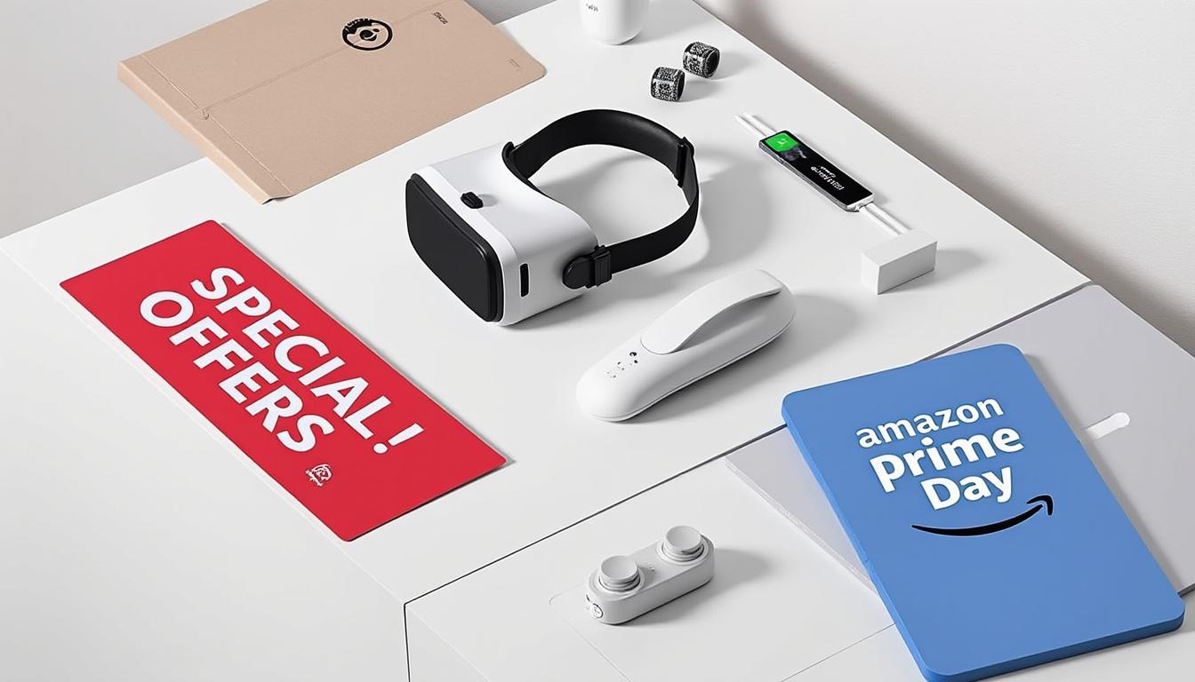 profitez des offres exclusives du prime day sur amazon : le casque vr meta quest 3s 256 go à prix réduit. saisissez cette occasion pour découvrir la réalité virtuelle avec l'un des meilleurs modèles du marché !