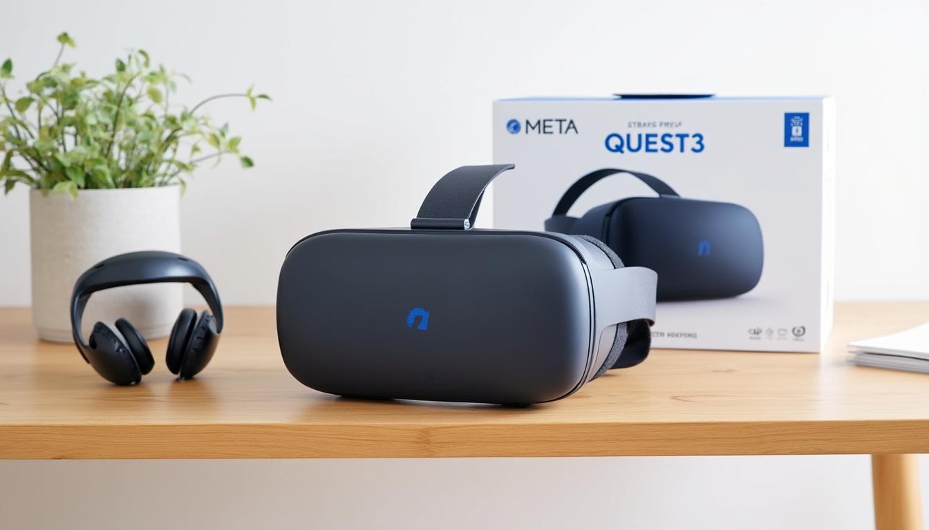 découvrez le meta quest 3 à des prix imbattables sur ce site ! profitez d'offres exceptionnelles, plus avantageuses que celles d'amazon, pour acquérir le casque vr de référence à un tarif défiant toute concurrence.