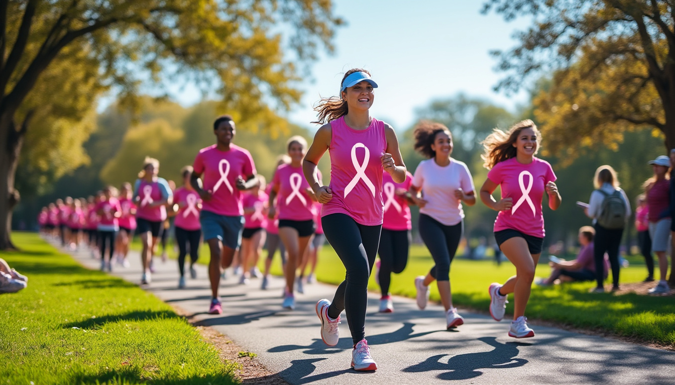 participez à octobre rose dans le puy-de-dôme : courez ou marchez pour soutenir la lutte contre le cancer du sein et tentez de remporter un casque de réalité virtuelle ! inscrivez-vous dès maintenant.