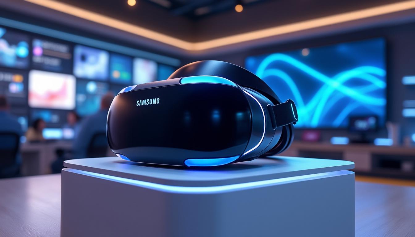 découvrez le nouveau casque de réalité virtuelle de samsung : une technologie innovante à un prix très compétitif, conçu pour rivaliser avec l’offre d’apple. profitez d’une expérience immersive inégalée sans vous ruiner !
