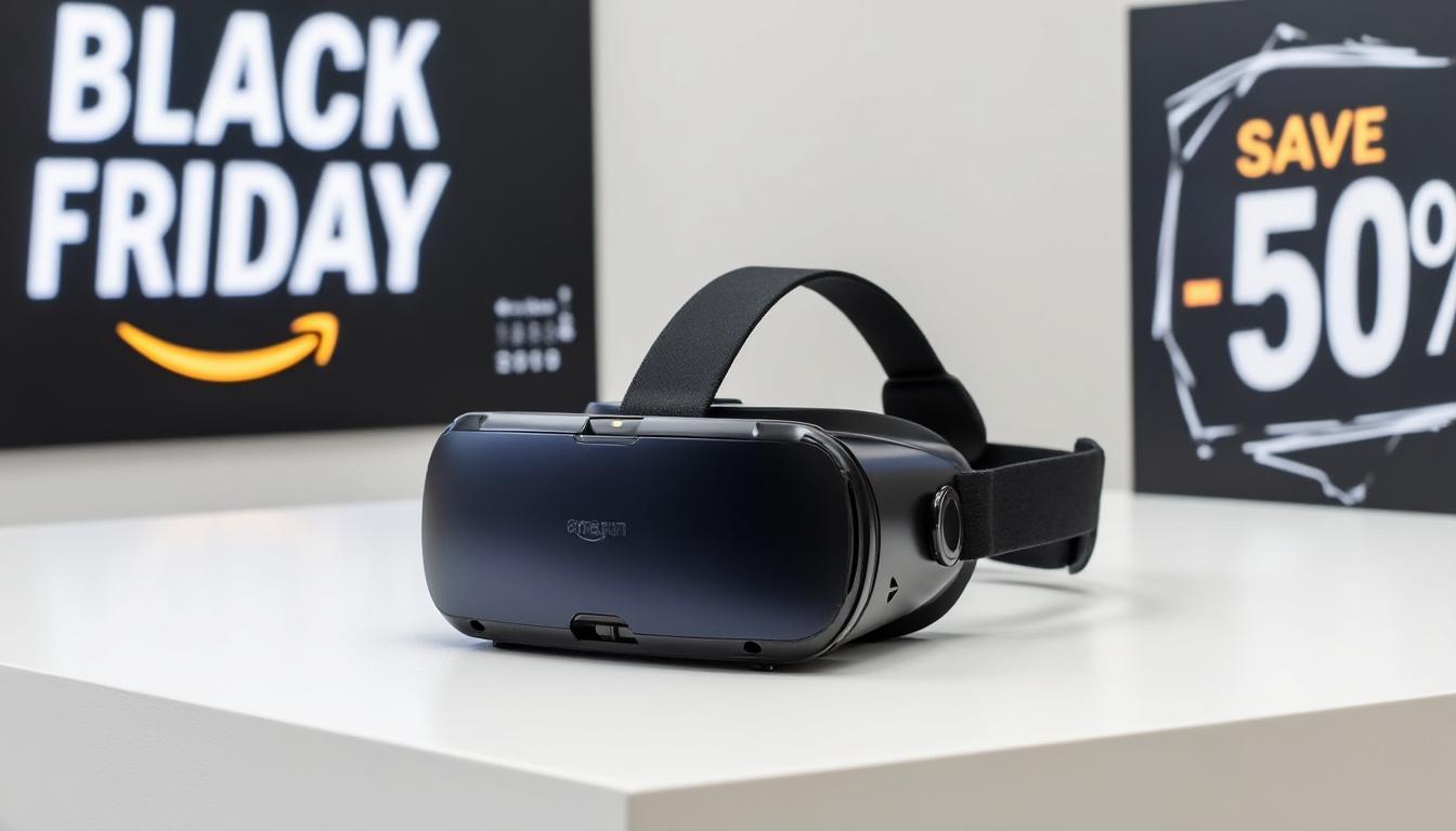 profitez du black friday exceptionnel avec amazon : le meta quest 3s presque offert ! découvrez une expérience de réalité virtuelle inédite à prix incroyable, seulement pour une durée limitée.