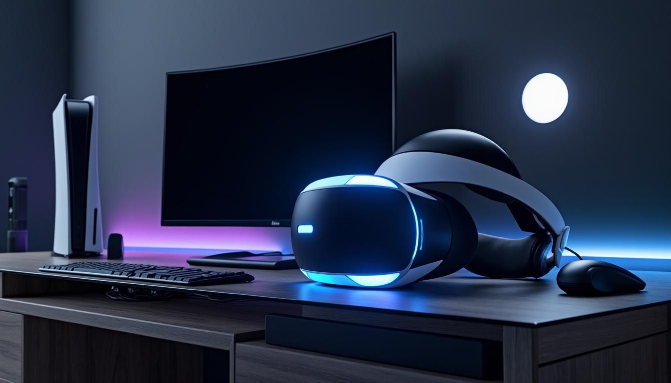 profitez du black friday 2025 avec le casque playstation vr2 de sony, seul modèle 5 étoiles, à seulement 349€ grâce à une remise exceptionnelle de 15%. immersion garantie à prix réduit !