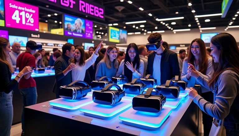 profitez du black friday pour découvrir le meta quest 3 à prix réduit ! bénéficiez d'une remise exceptionnelle de 41% et vivez une expérience immersive unique. ne manquez pas cette offre spectaculaire et boostez votre réalité virtuelle dès maintenant !