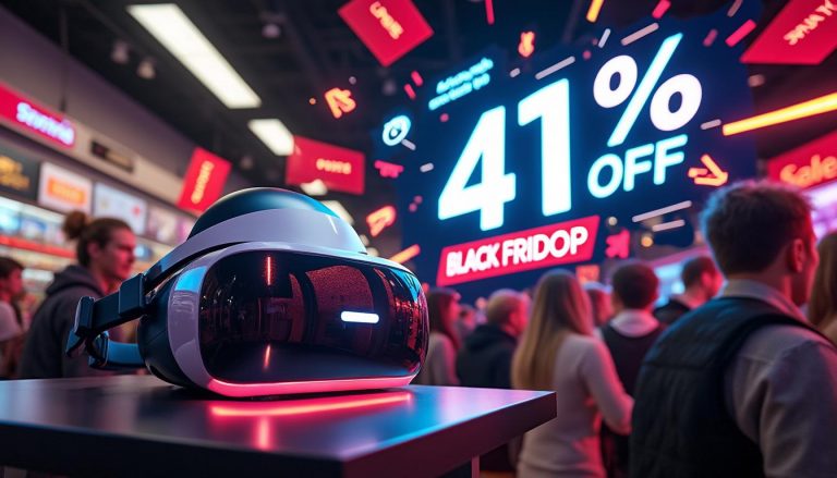 profitez du black friday avec une réduction exceptionnelle de 41% sur le meta quest 3. découvrez cette offre unique et rejoignez la vague de ventes la plus impressionnante de l'année !