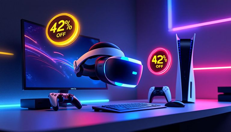 profitez du black friday avec une remise exceptionnelle de 42% sur le casque ps vr2, l'accessoire incontournable qui séduit tous les joueurs ps5. plongez dans une expérience gaming immersive dès maintenant !