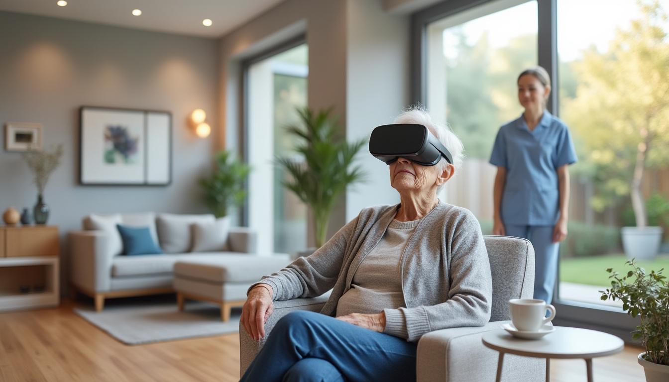 découvrez comment un casque de réalité virtuelle en ille-et-vilaine offre aux patients alzheimer d'un ehpad innovant des voyages immersifs et mémorables, améliorant leur bien-être au quotidien.