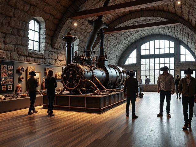 Explorez la Galerie du Musée de la Mine à Couriot en Réalité Virtuelle Immersive