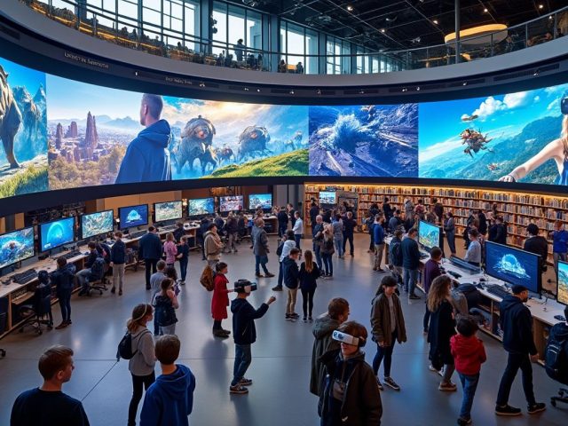 Inauguration de la médiathèque du Crotoy : plongez dans l’univers des jeux vidéo et de la réalité virtuelle