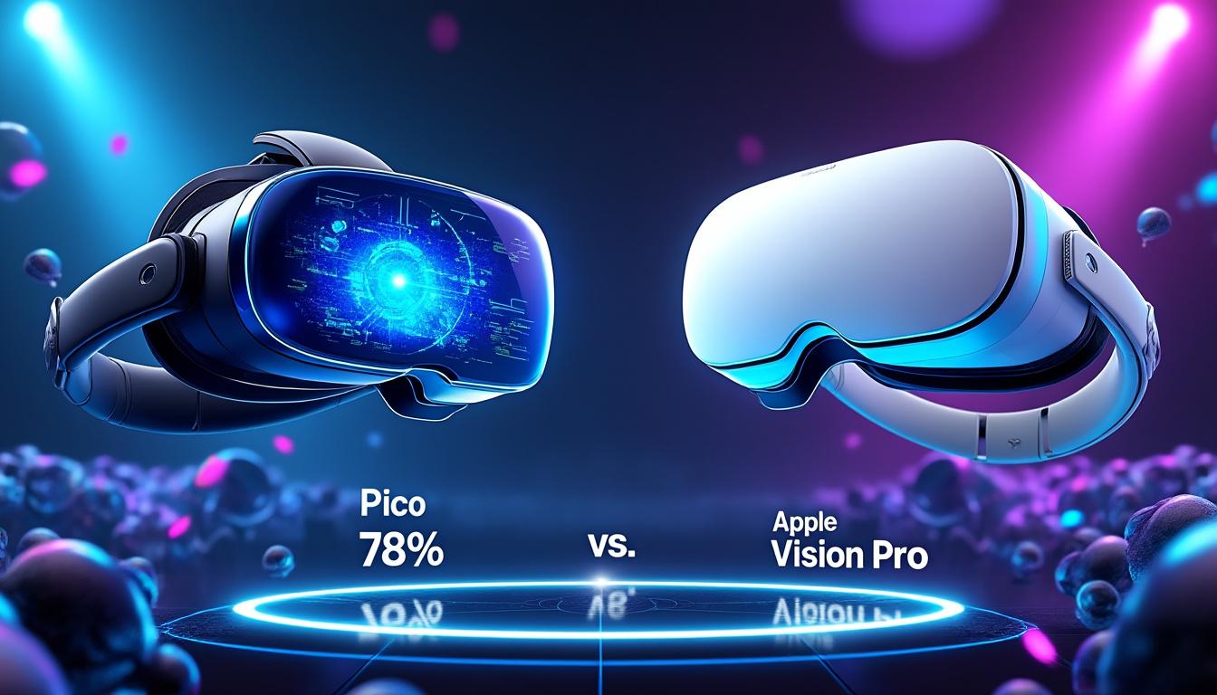 découvrez le nouveau casque vr de pico, conçu pour rivaliser avec l'apple vision pro et les leaders du marché de la réalité virtuelle haut de gamme. plongez dans une expérience immersive exceptionnelle alliant performance et innovation.