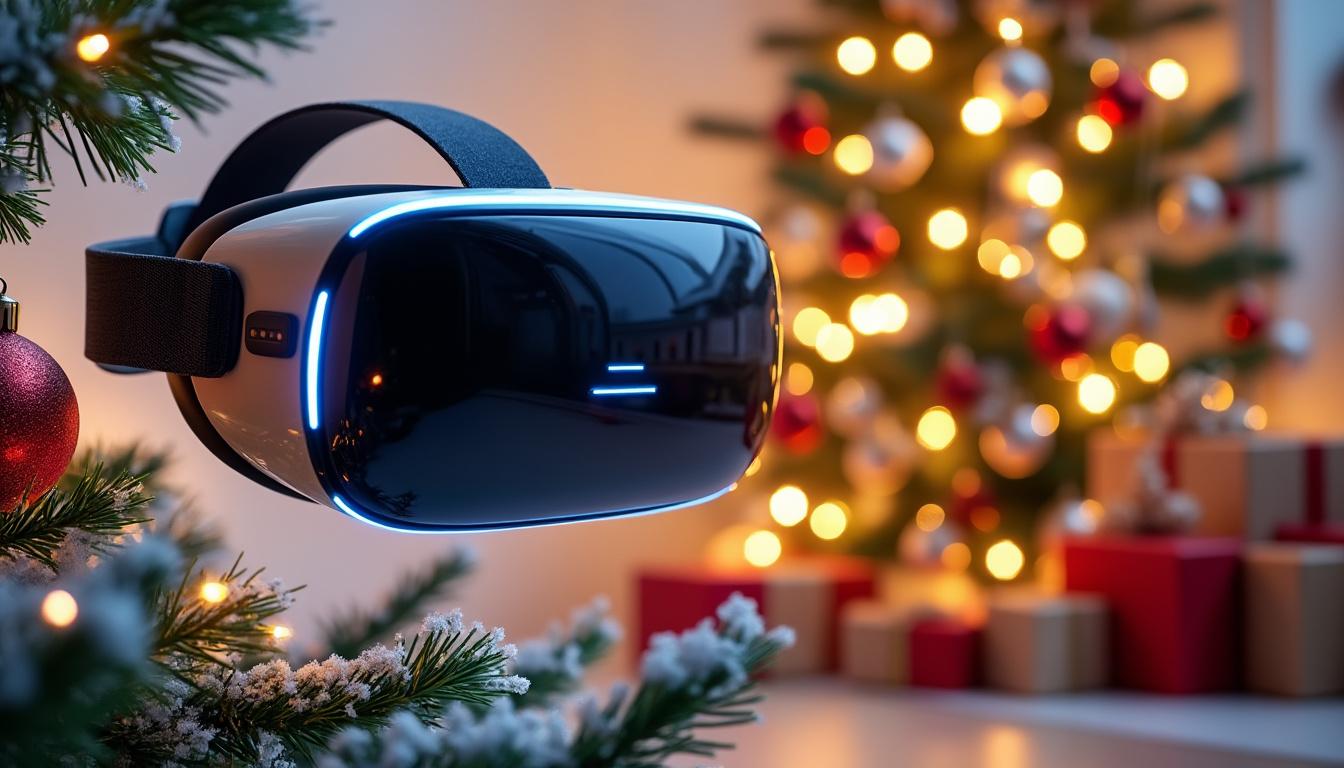 profitez de la promo exceptionnelle de près de 40% sur le casque vr meta quest 3 pour les fêtes de noël. offrez-vous une expérience immersive unique à prix réduit !