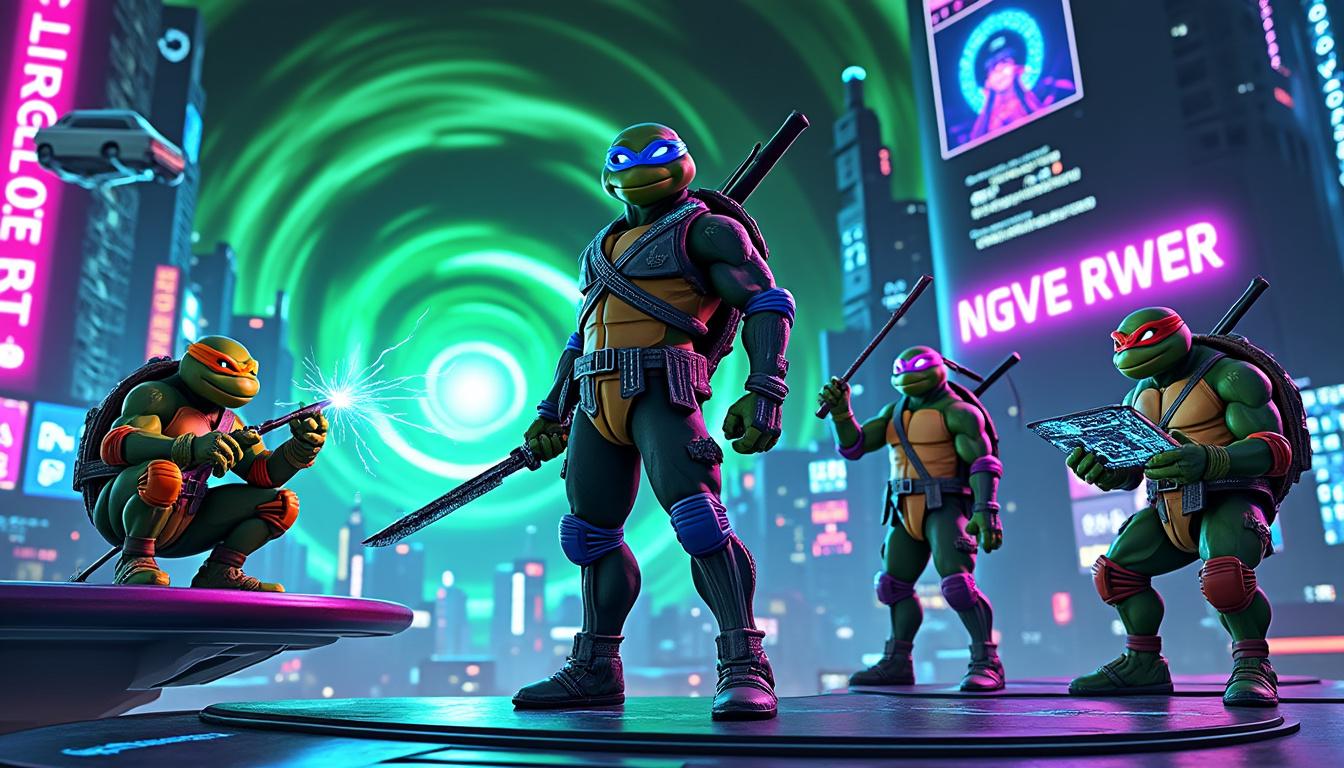 plongez dans l'univers captivant d'empire city avec l'expérience vr immersive des tortues ninja. vivez l'action comme jamais auparavant et redécouvrez vos héros préférés sous un nouveau jour.