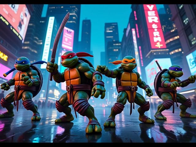 Plongez dans l’action : Découvrez Empire City, l’expérience VR immersive des Tortues Ninja sous un nouveau jour