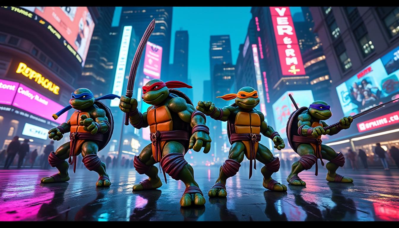 plongez au cœur de l'aventure avec empire city, une expérience vr immersive unique mettant en scène les tortues ninja. vivez l'action comme jamais auparavant et découvrez un monde captivant sous un nouveau jour.