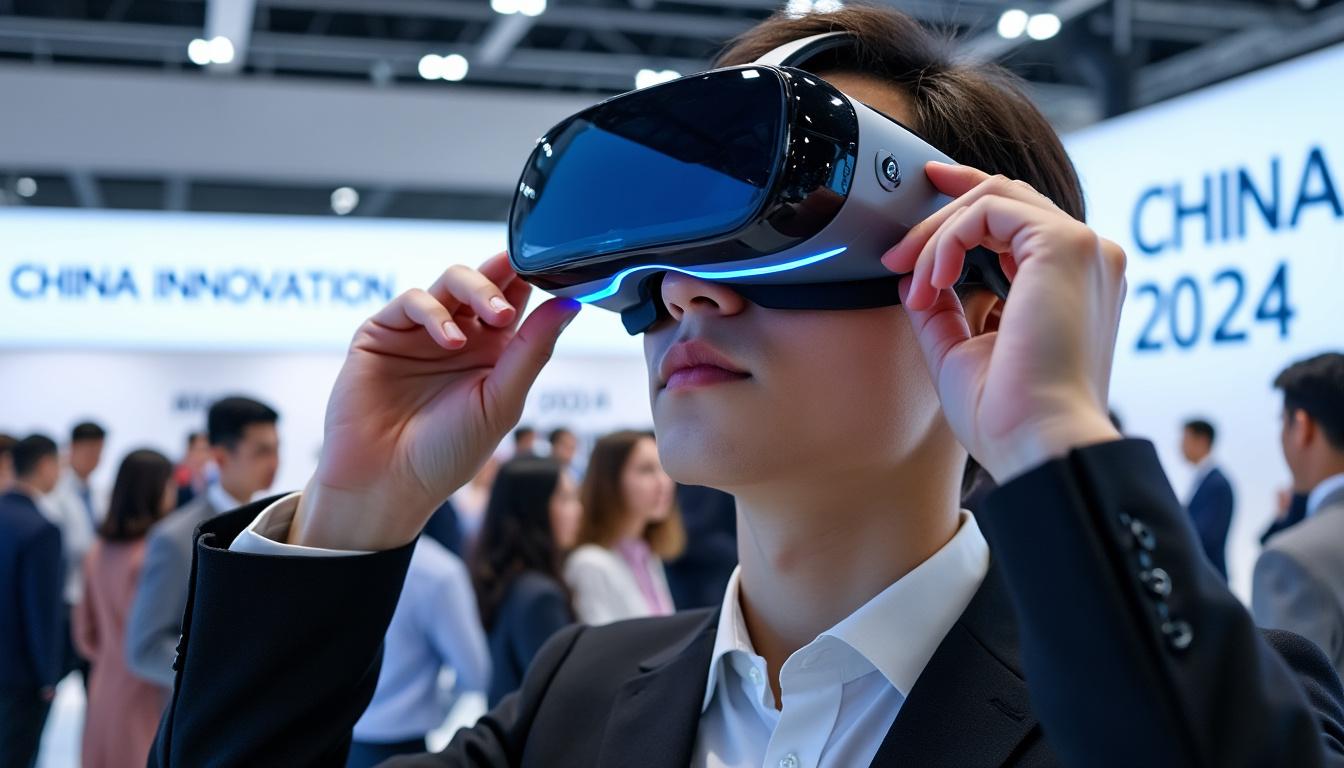 découvrez le nouveau casque vr ultra-léger conçu par une startup chinoise, alliant performance et design épuré inspiré des lunettes pour une expérience immersive inégalée.