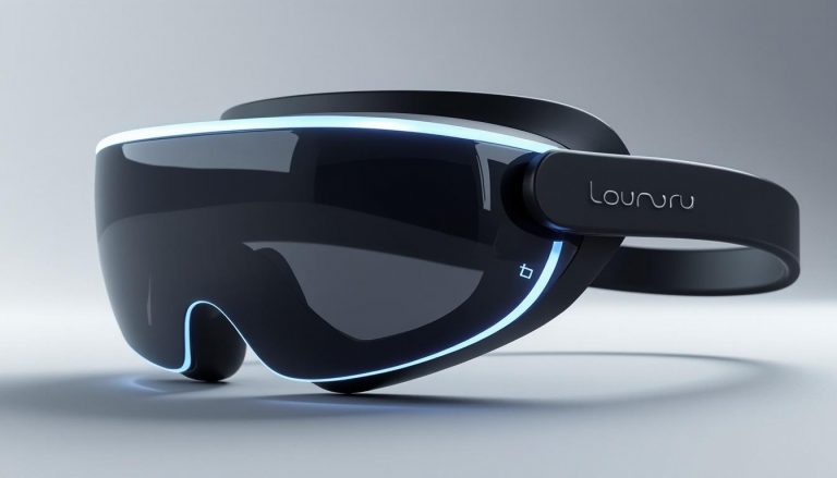 découvrez le casque vr ultra-léger et au design épuré inspiré des lunettes, inventé par une startup chinoise, pour une expérience de réalité virtuelle innovante et confortable.