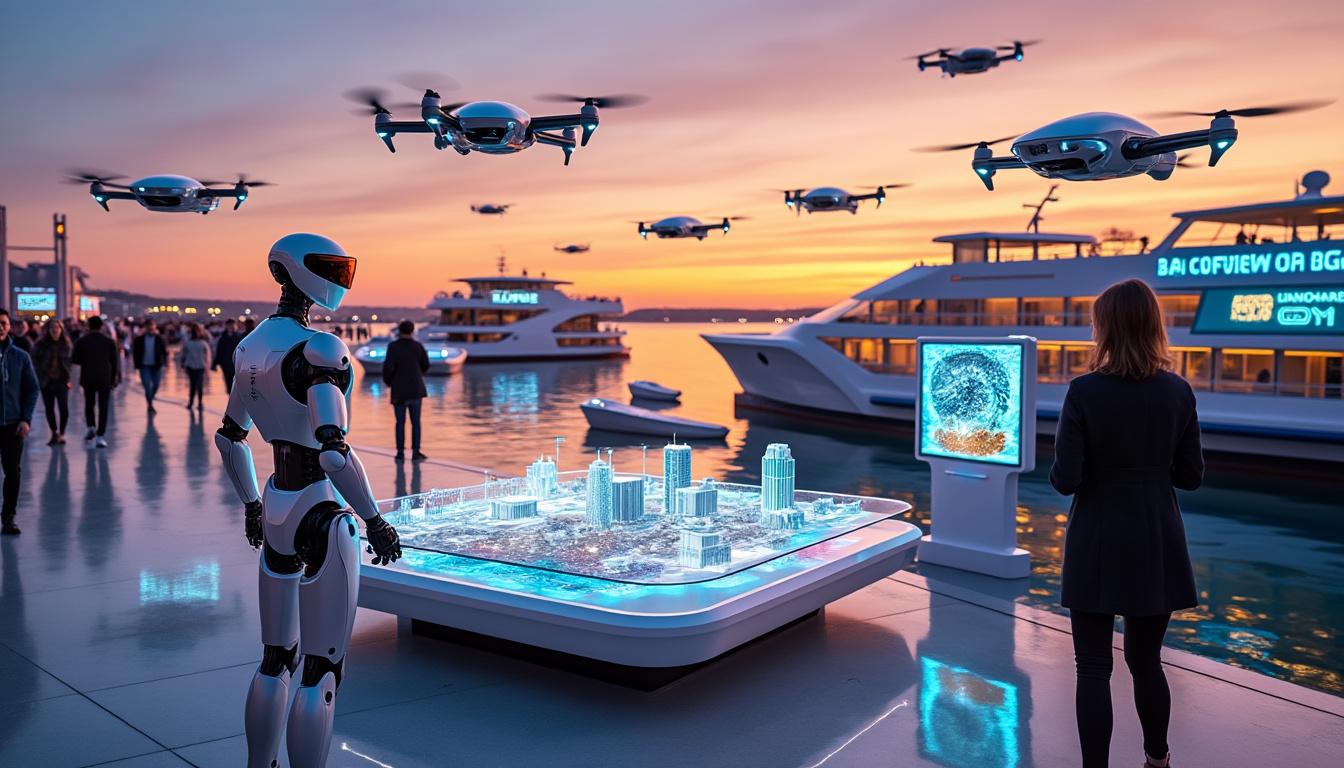 découvrez comment les industriels de cherbourg innovent avec des technologies comme les chiens-robots et la réalité virtuelle pour séduire et attirer la jeunesse vers leurs métiers.