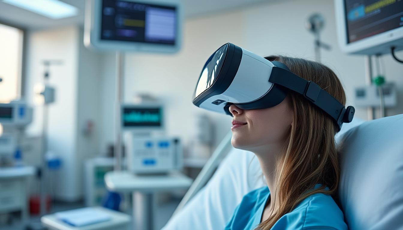 découvrez comment le centre de dialyse d'ambérieu-en-bugey utilise un casque de réalité virtuelle pour offrir une expérience plus confortable et apaisante à ses patients.