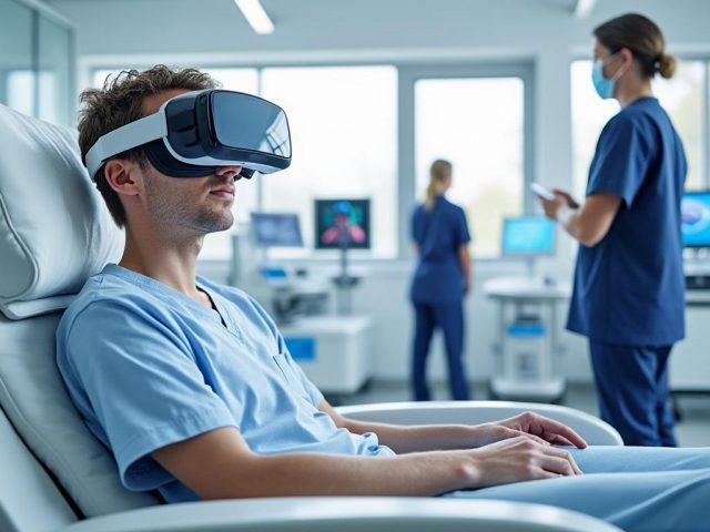 Ambérieu-en-Bugey : Le centre de dialyse innove avec un casque de réalité virtuelle pour améliorer le confort des patients