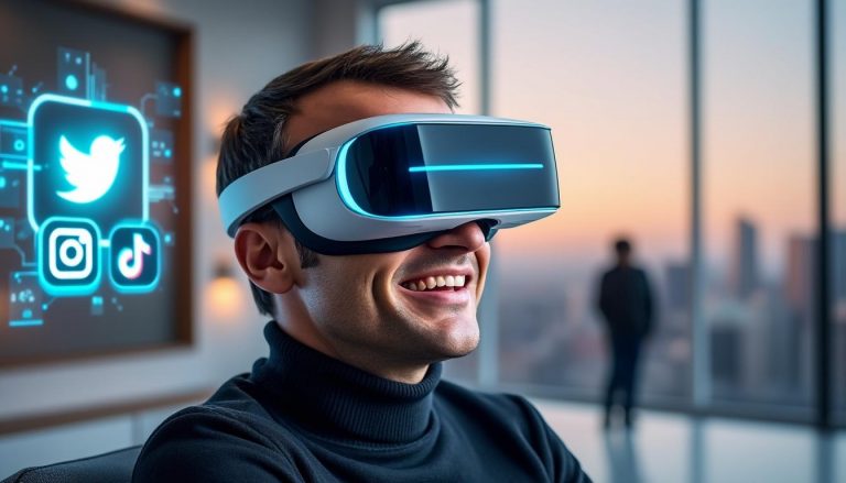 découvrez comment la vidéo de macron portant un casque vr a déclenché une vague de sarcasmes et d'hilarité sur les réseaux sociaux.