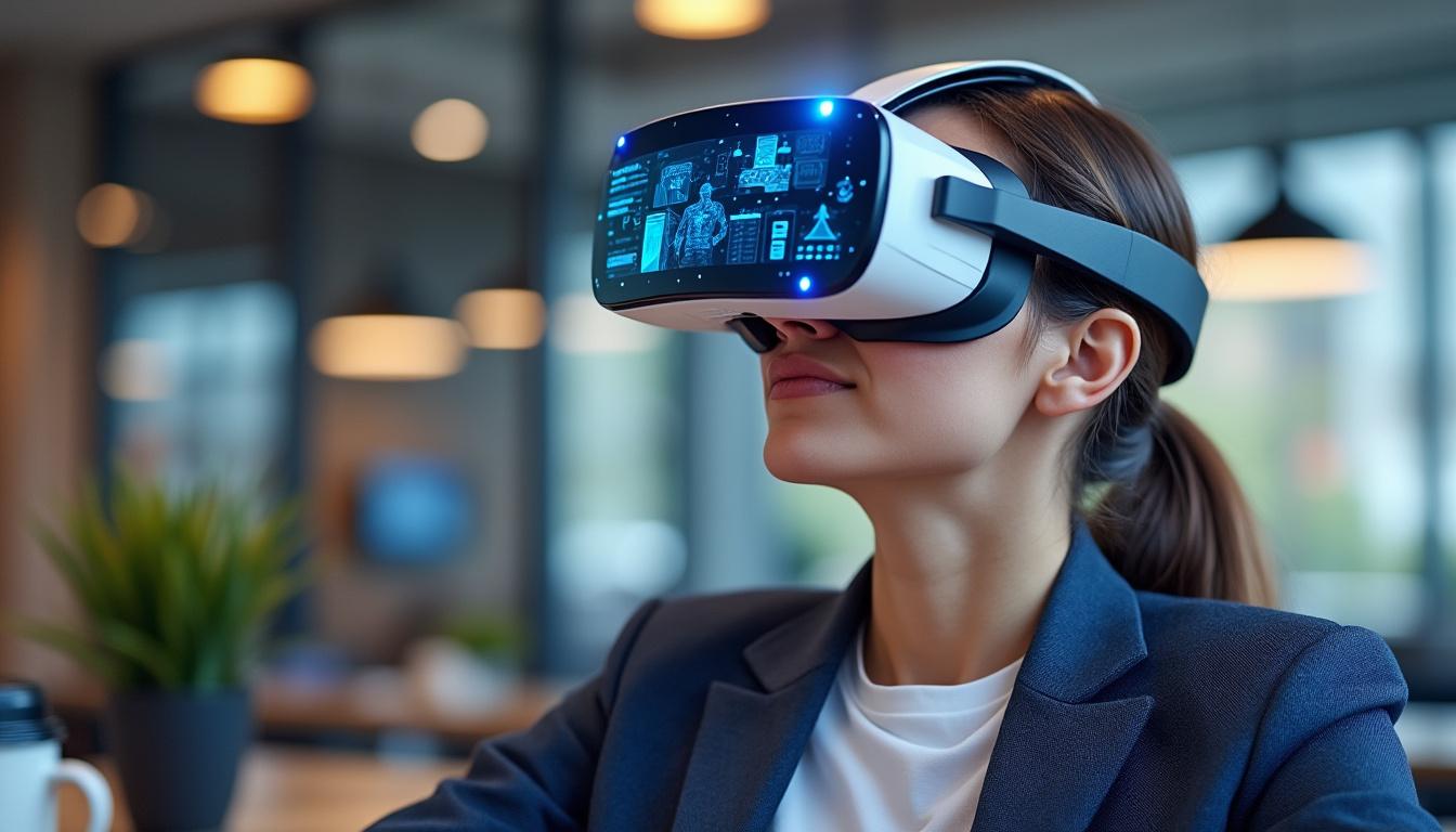 découvrez ce casque de réalité virtuelle innovant qui transforme l'orientation professionnelle en une expérience immersive unique, digne de parcoursup 2.0.