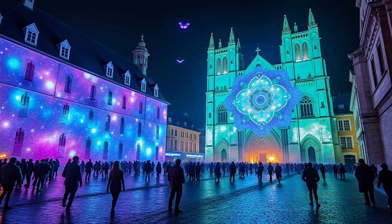 découvrez les mycéliades à chartres, un événement unique où des projections envoûtantes animent la ville, offrant une expérience visuelle immersive et magique.