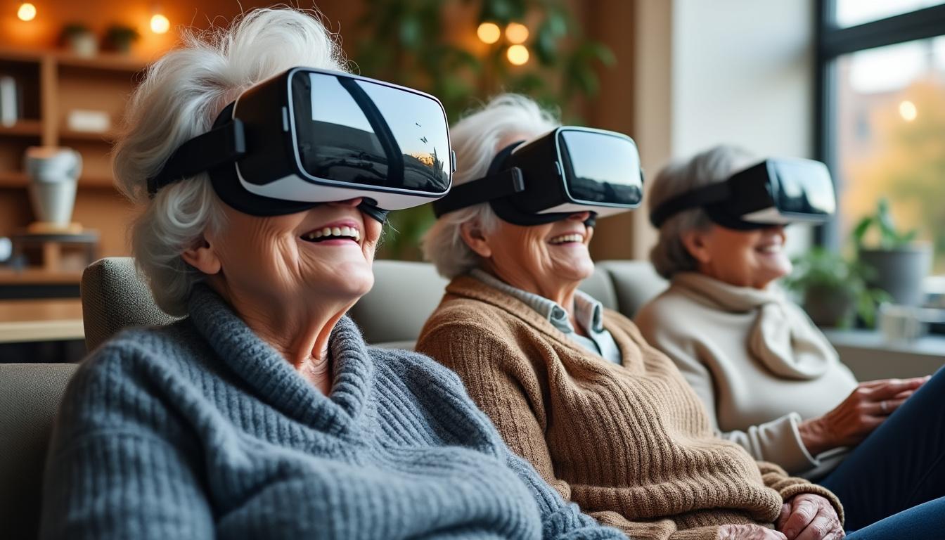 découvrez comment les seniors de sainte-sigolène explorent le monde grâce à un voyage immersif unique en réalité virtuelle, alliant découverte et plaisir.