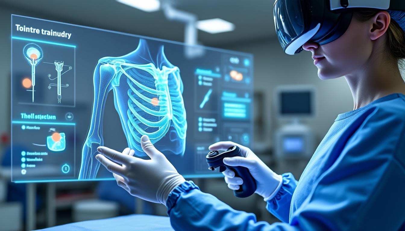 découvrez comment la chirurgie de l'épaule est transformée grâce à l'immersion en réalité virtuelle, offrant précision et innovation pour des interventions plus efficaces.