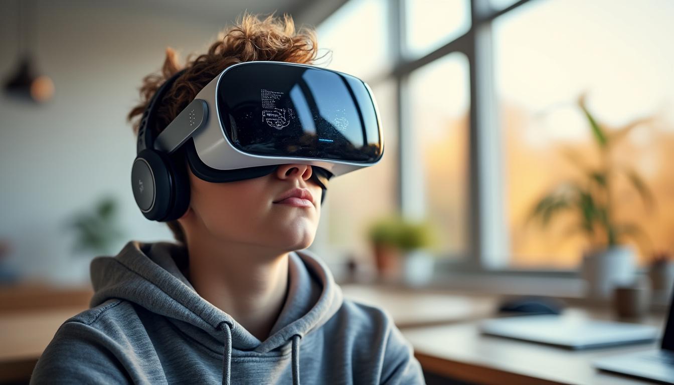 découvrez « une immersion réaliste », un casque de réalité virtuelle innovant destiné à sensibiliser les jeunes mayennais aux dangers des addictions à travers une expérience immersive et éducative.