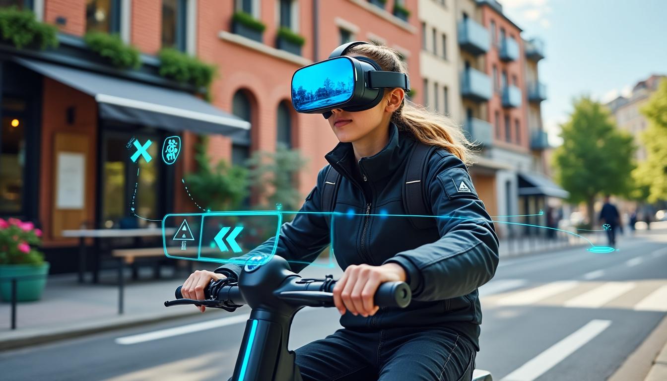 découvrez à planoise un jeu vidéo en réalité virtuelle innovant qui sensibilise aux bonnes pratiques pour utiliser la trottinette électrique en toute sécurité.