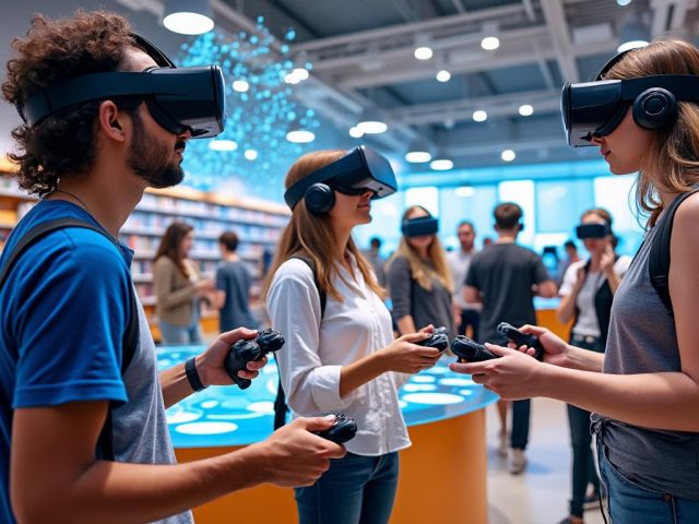 Découvrez l&rsquo;animation immersive en réalité virtuelle à la médiathèque de Cholet