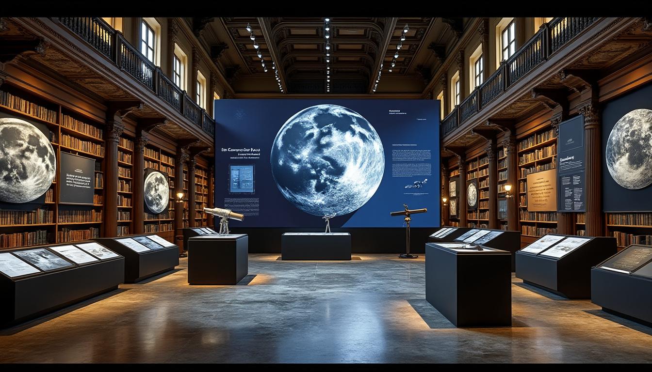 découvrez un voyage lunaire au cœur de chartres avec la médiathèque l'apostrophe, un événement unique mêlant culture et exploration spatiale.