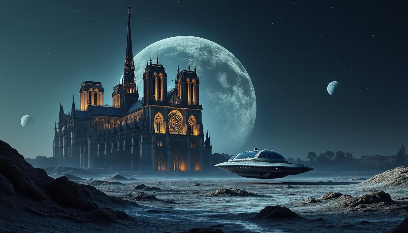 plongez dans un voyage lunaire au cœur de chartres avec la médiathèque l'apostrophe. découvrez des animations, expositions et lectures autour de la lune pour toute la famille.