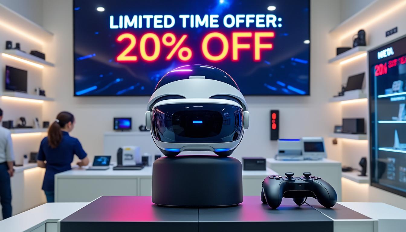 découvrez le meta quest 3, le casque vr numéro un, avec une offre exclusive limitée à 30 unités. profitez d'une expérience immersive exceptionnelle dès maintenant !