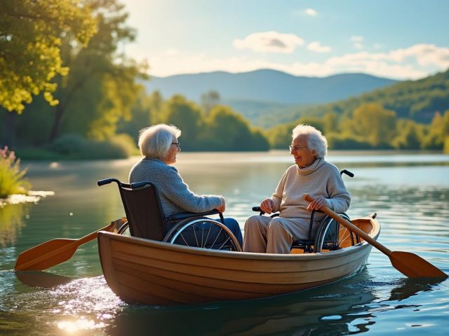 « Un souffle d’air frais » : des résidents d’Ehpad s’évadent en barque tout en restant dans leur fauteuil