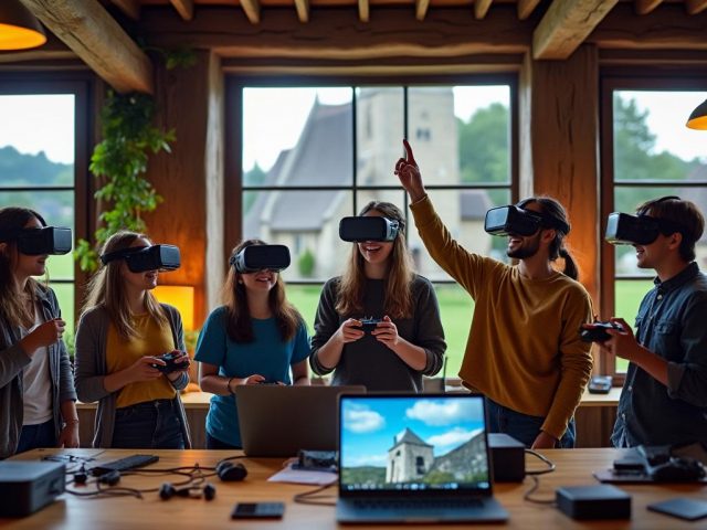 Vezins : Découvrez comment plusieurs jeunes de la commune ont exploré la réalité virtuelle