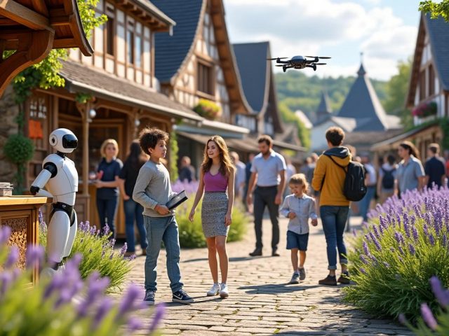 Découvrez la Réalité Virtuelle et l’Intelligence Artificielle au Cœur de la Foire des Rameaux à Domfront-en-Poiraie, dans l’Orne