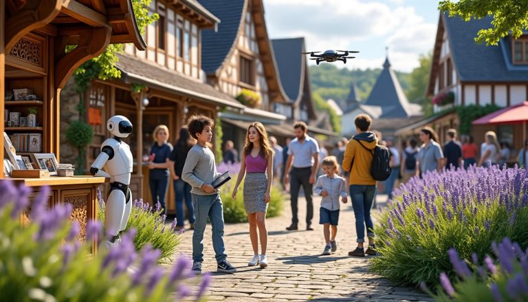 plongez dans l'innovation à la foire des rameaux à domfront-en-poiraie, orne, avec des expériences immersives de réalité virtuelle et d'intelligence artificielle pour tous les visiteurs.
