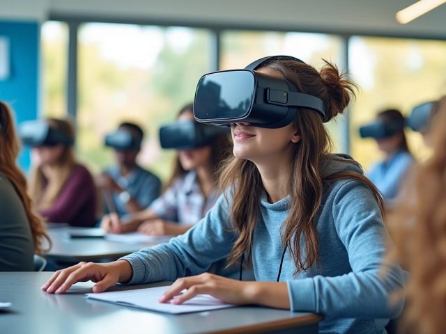 Immersion totale : la réalité virtuelle révolutionne les cours dans ce collège