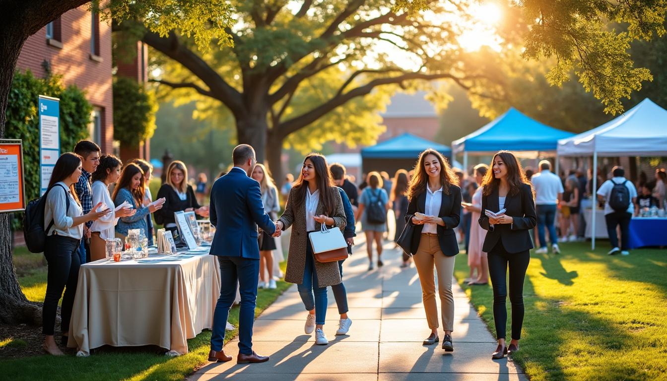 participez à la journée spéciale de lancement de la saison des jobs d'été, une occasion unique pour les jeunes du territoire de rencontrer et d'échanger avec des employeurs locaux.