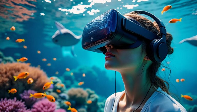 découvrez les merveilles sous-marines de votre destination de rêve grâce à la réalité virtuelle et vivez une aventure immersive unique.