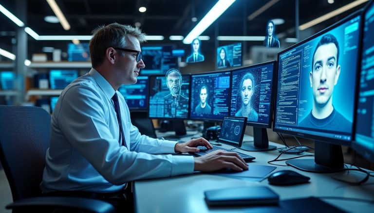 un professeur conçoit un logiciel innovant capable d'identifier les personnes qui filment autour de lui, incluant même des personnalités comme mark zuckerberg.