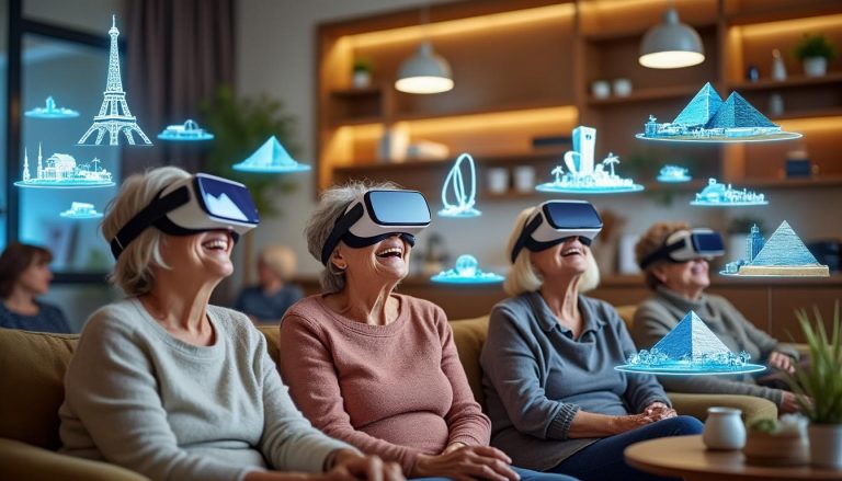 découvrez à ifs une animation en réalité virtuelle immersive qui transporte les résidentes dans un tour du monde exceptionnel, alliant aventure et technologie pour une expérience unique.