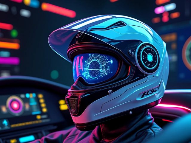 Découvrez ce casque révolutionnaire qui vous plonge au cœur d’un cockpit futuriste en conduisant