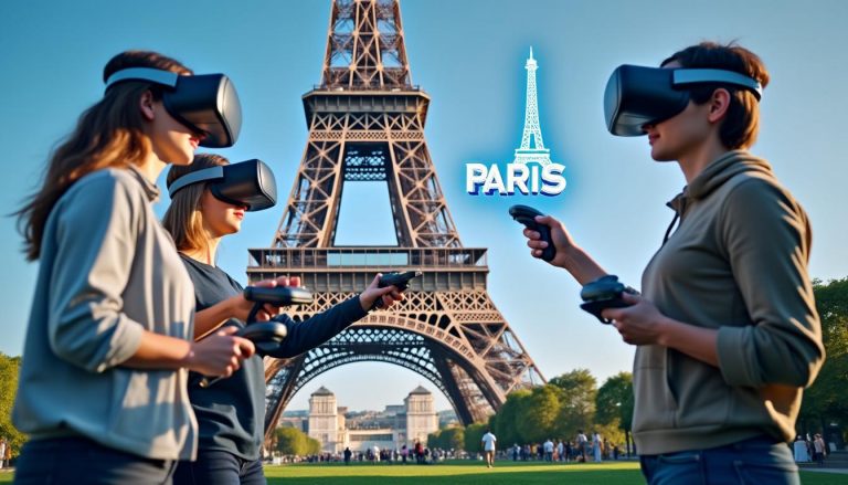 découvrez notre aventure immersive en réalité virtuelle avec « le symbole de paris », une expérience unique au pied de la tour eiffel qui vous transporte au cœur de la capitale française.