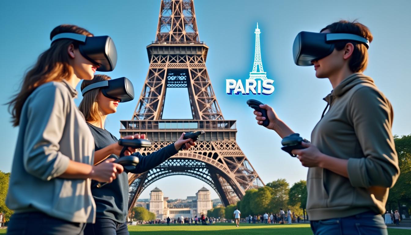 découvrez notre aventure immersive en réalité virtuelle avec « le symbole de paris », une expérience unique au pied de la tour eiffel qui vous transporte au cœur de la capitale française.